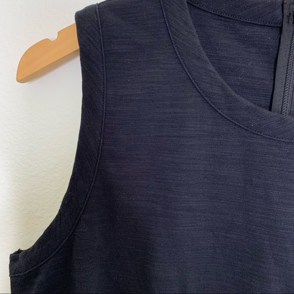 Madewell Black Afternoon Dress Fit and Flare Skater Size L - Picture 7 of 10